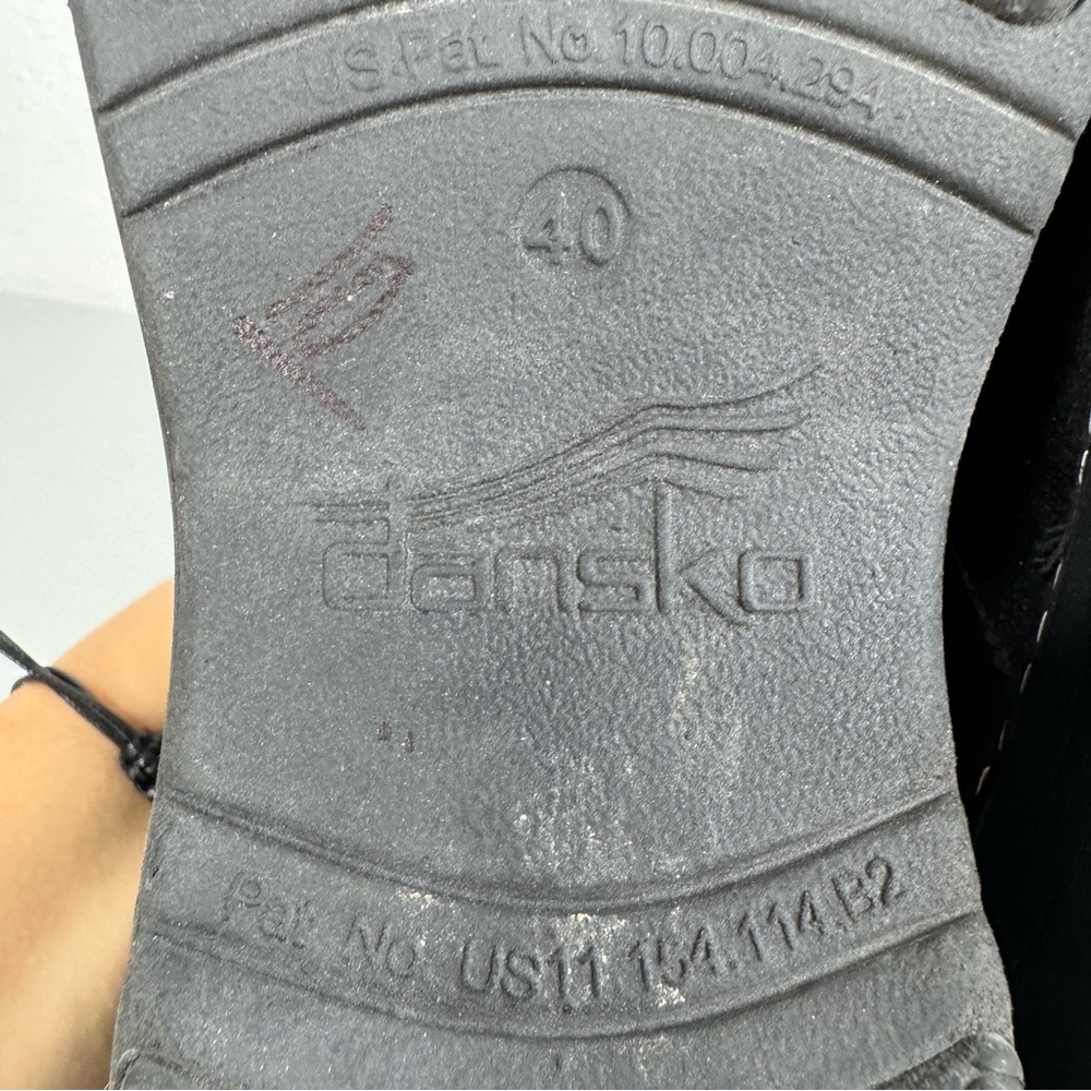 Dansko XP 2.0 Black Clogs Size 40 - Picture 7 of 7